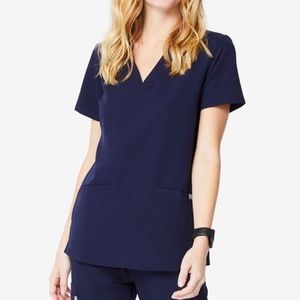 Gigs navy Casma three pocket scrub top